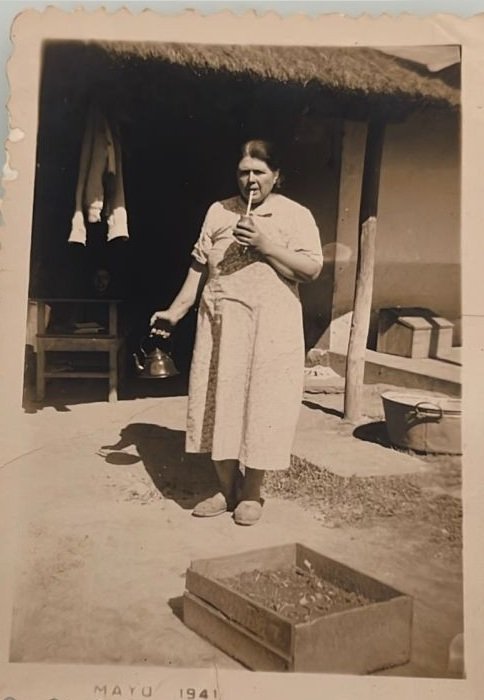 La bisabuela Felisa Aranda, con su mirada firme